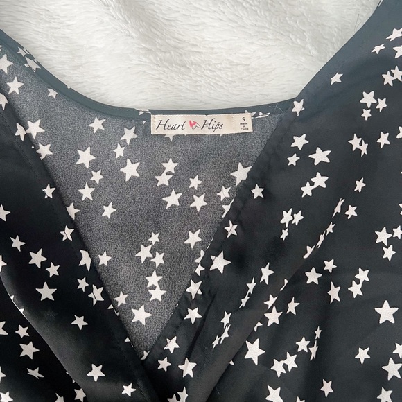 SOLD Star Patterned Ruffle Dress - Picture 3 of 3